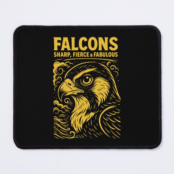 Item preview, Falcons Sharp Fierce Fabulous Falconry designed and sold by LuminOrb.
