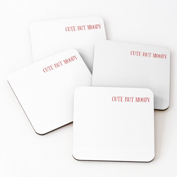 Item preview, Cute but Moody | Aesthetic Sassy Quote Design designed and sold by NCODesigns.