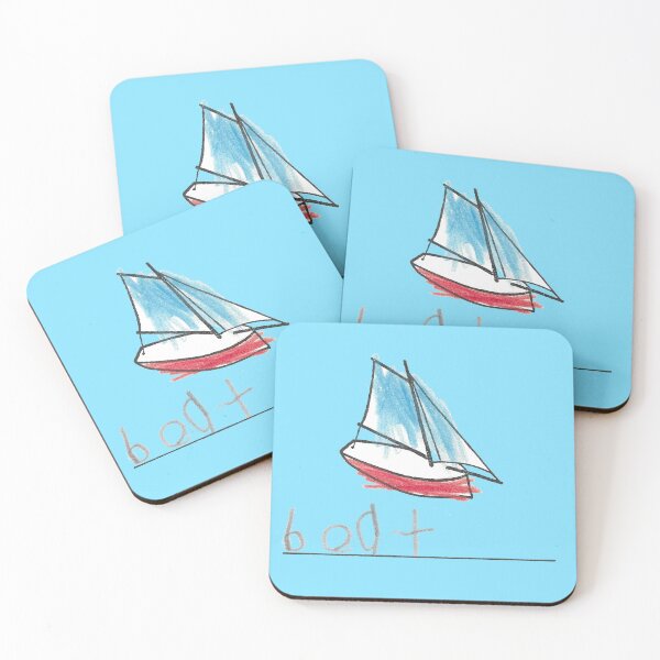 Item preview, Read, Write and Draw - Boat (Yacht) -  designed and sold by waltzermitty.