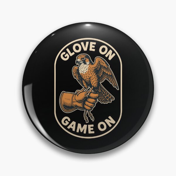 Item preview, Falcon Glove On Game On Falconry Enthusiast Design designed and sold by LuminOrb.