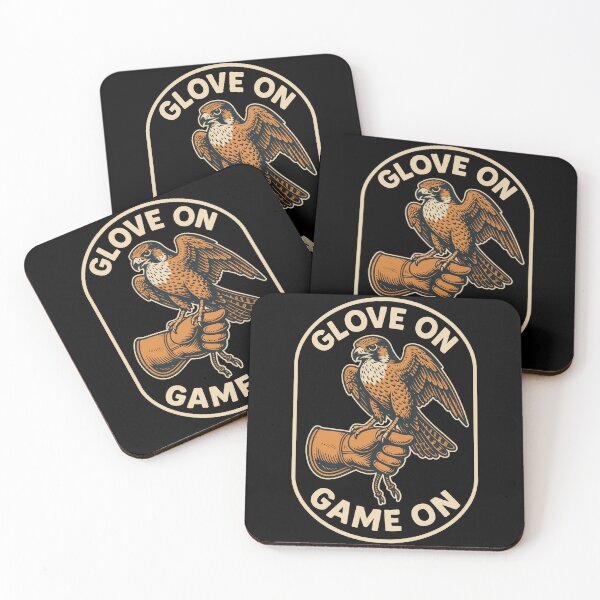 Item preview, Falcon Glove On Game On Falconry Enthusiast Design designed and sold by LuminOrb.