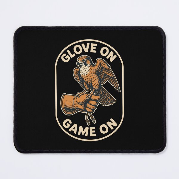Item preview, Falcon Glove On Game On Falconry Enthusiast Design designed and sold by LuminOrb.