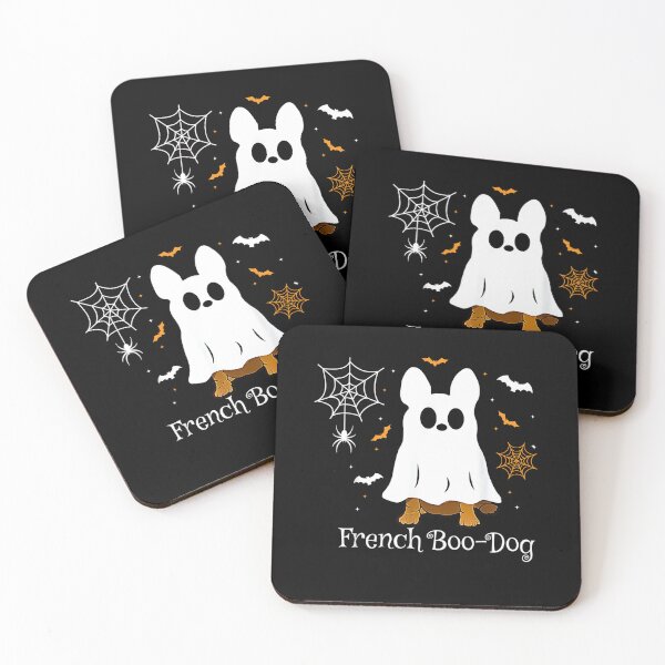 Item preview, French Boo-Dog Halloween Ghost French Bulldog Fall Autumn designed and sold by FerminVigo.