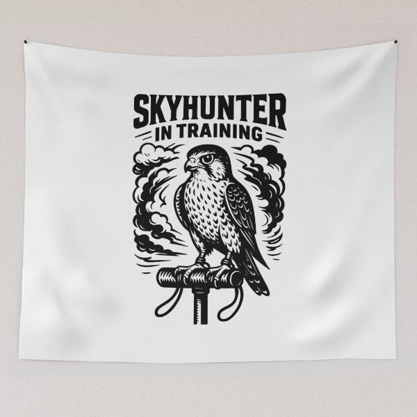 Item preview, Falcon Skyhunter In Training Falconry Birds Prey designed and sold by LuminOrb.