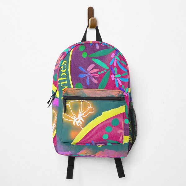 Item preview, Only good vibes happy mandala with good energy and pastel colours designed and sold by HowAboutTee.