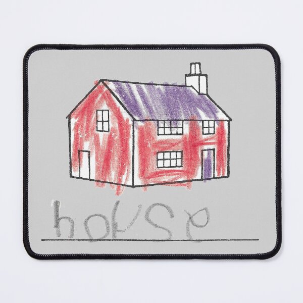 Item preview, Read, Write and Draw - Red & Purple House - designed and sold by waltzermitty.
