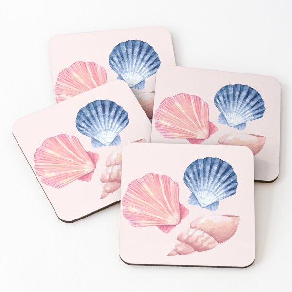 Item preview, Cute Shells designed and sold by The Birdie Bloom Club.