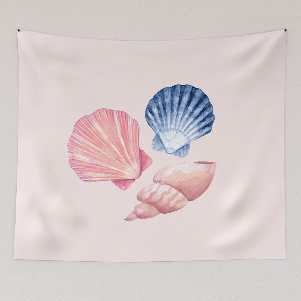 Item preview, Cute Shells designed and sold by The Birdie Bloom Club.