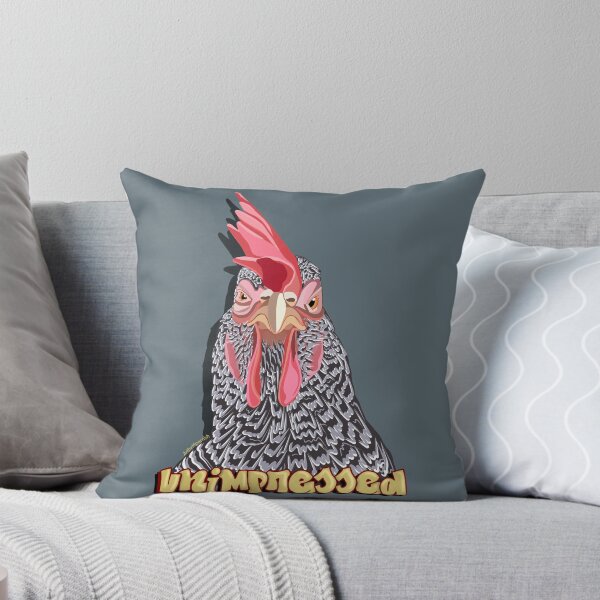 Item preview, Unimpressed chicken—barred rock hen designed and sold by ArtbyMparrish .