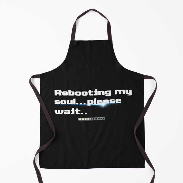 Item preview, Rebooting My Soul… Please Wait – Existential Techcore T-Shirt designed and sold by Antik by Schulz.
