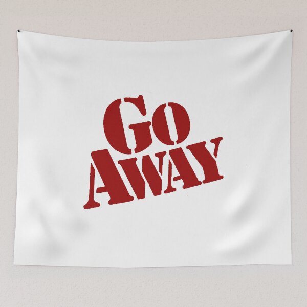 Item preview, Vintage Go Away  designed and sold by QuayTradingCo.