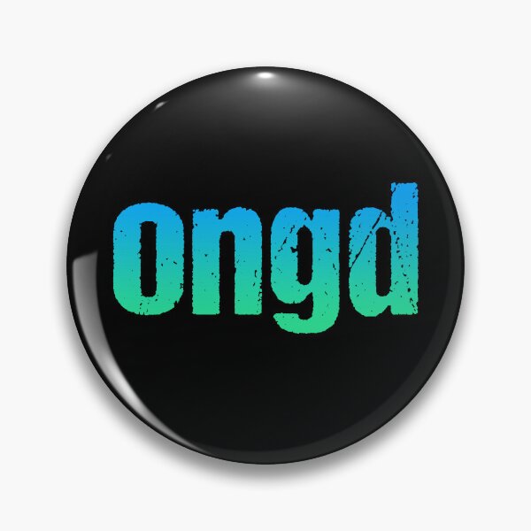 Item preview, ongd in Green and Blue Gritty Typography designed and sold by Memes N Lore .