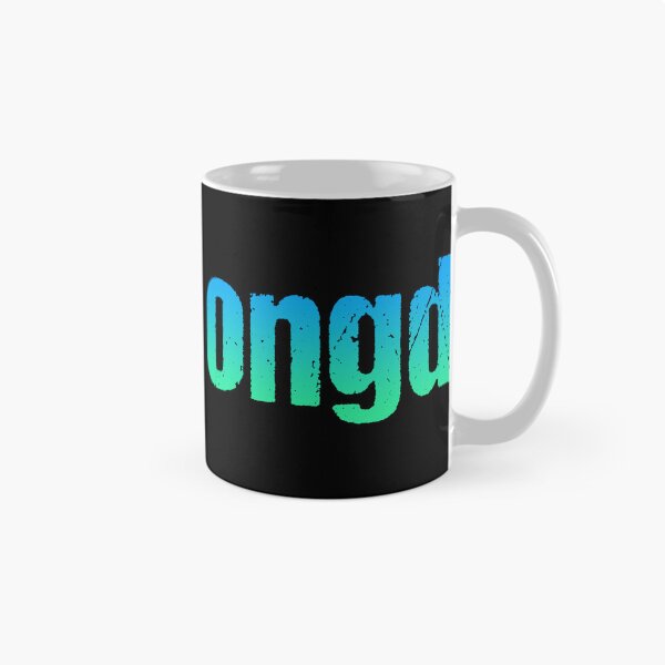 Item preview, ongd in Green and Blue Gritty Typography designed and sold by Memes N Lore .