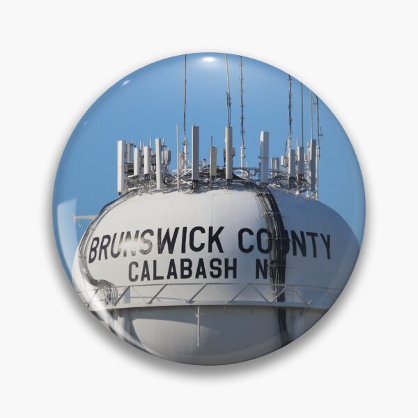 Item preview, Brunswick County Water Tower designed and sold by Cynthia48.