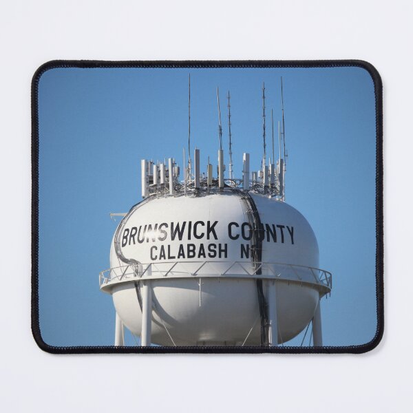 Item preview, Brunswick County Water Tower designed and sold by Cynthia48.