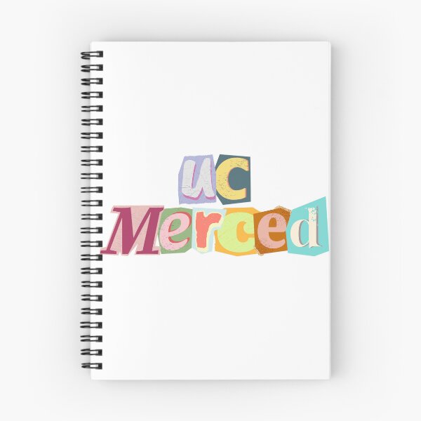 Item preview, uc merced cutout lettering designed and sold by BlossomLane.