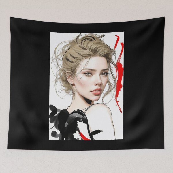 Item preview, Art - Scarlett Johansson designed and sold by socratesam.