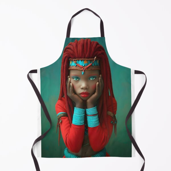 Item preview, Expressive Portrait of a Young Girl with Dreadlocks designed and sold by Artessie.