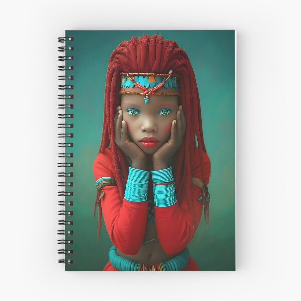 Item preview, Expressive Portrait of a Young Girl with Dreadlocks designed and sold by Artessie.