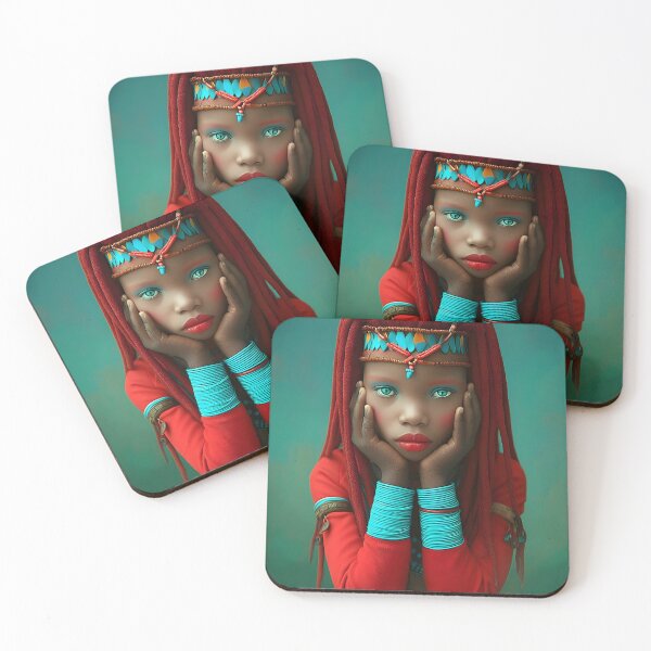 Item preview, Expressive Portrait of a Young Girl with Dreadlocks designed and sold by Artessie.