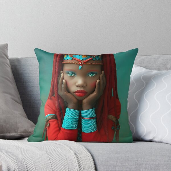 Item preview, Expressive Portrait of a Young Girl with Dreadlocks designed and sold by Artessie.