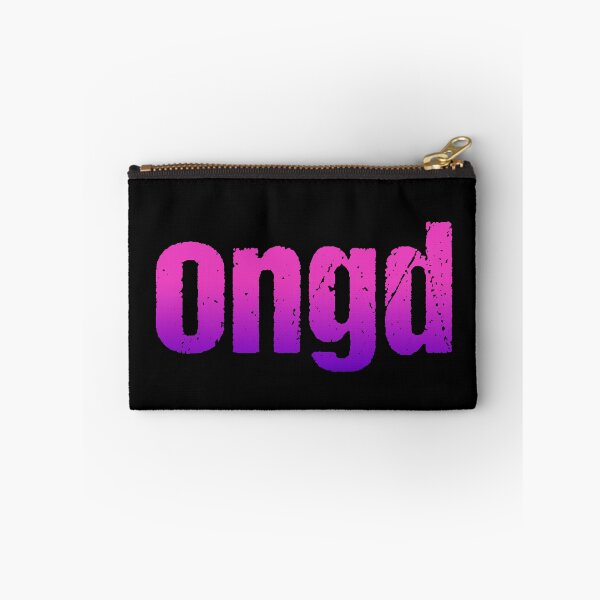 Item preview, ongd in Pink Gritty Typography designed and sold by Memes N Lore .