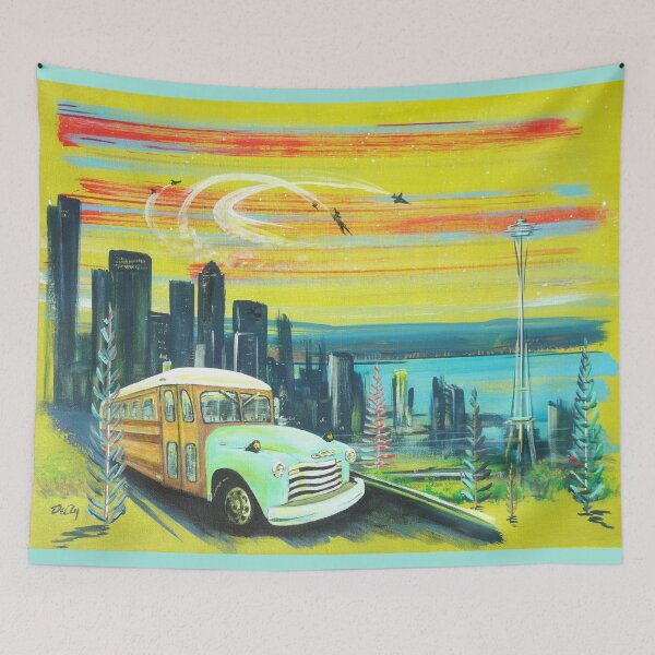 Item preview, Bus in Seattle designed and sold by David Zackus.