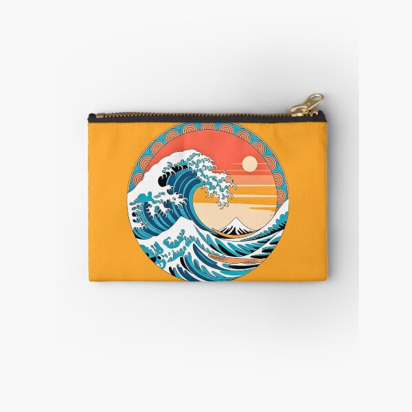 Item preview,  Round Sunset Ocean Wave designed and sold by VibrArtco.