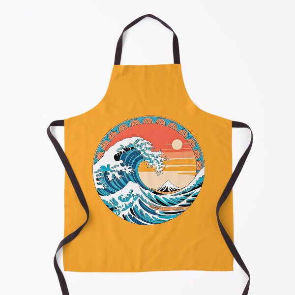 Item preview, Round Sunset Ocean Wave designed and sold by VibrArtco.