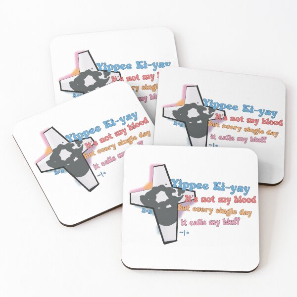 Item preview, Yippee ki-yay designed and sold by Mysterious Goose .