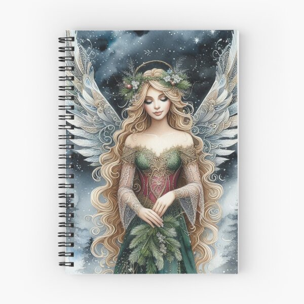 Item preview, Christmas Angel in Watercolor designed and sold by Angelstkw.