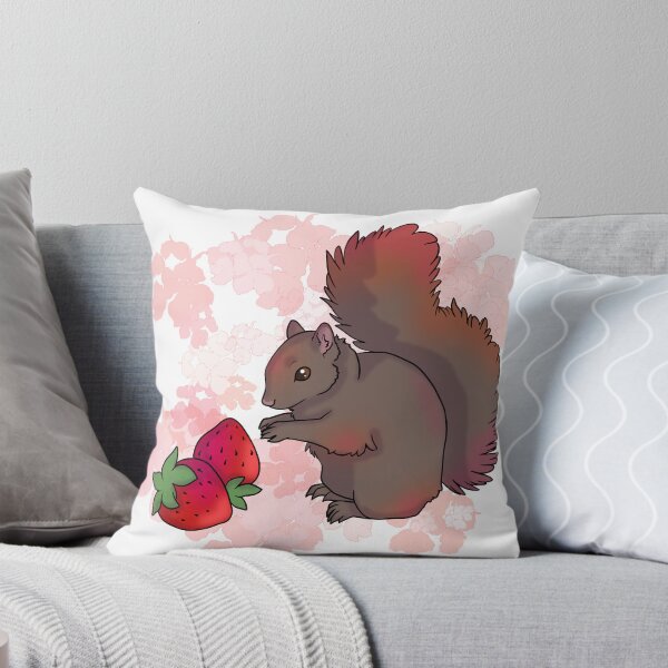 Item preview, Strawberry Squirrel designed and sold by AmondoArt.
