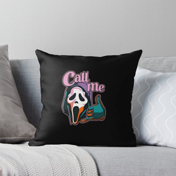 Item preview, Funny Ghost Mask "Call Me" | Retro Spooky Design designed and sold by Cust-tshirts.