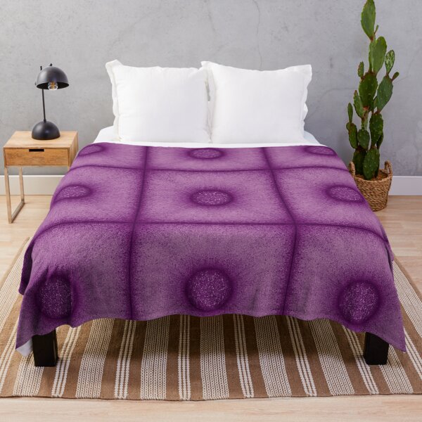 Item preview, Pattern of "Poof" tile in eggplant color designed and sold by Cherevan.