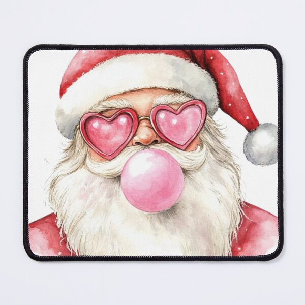 Item preview, Coquette Pink Santa Bubblegum Pop designed and sold by The Digital Design Collective .
