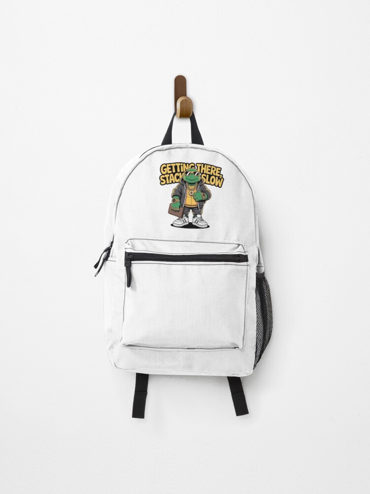 Thumbnail 1 of 3, Backpack, Getting There, Stack Slow designed and sold by KJMPX.