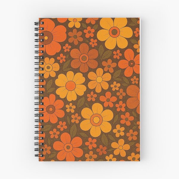 Item preview, Retro 70s Bold Floral Pattern designed and sold by MiLaKK.