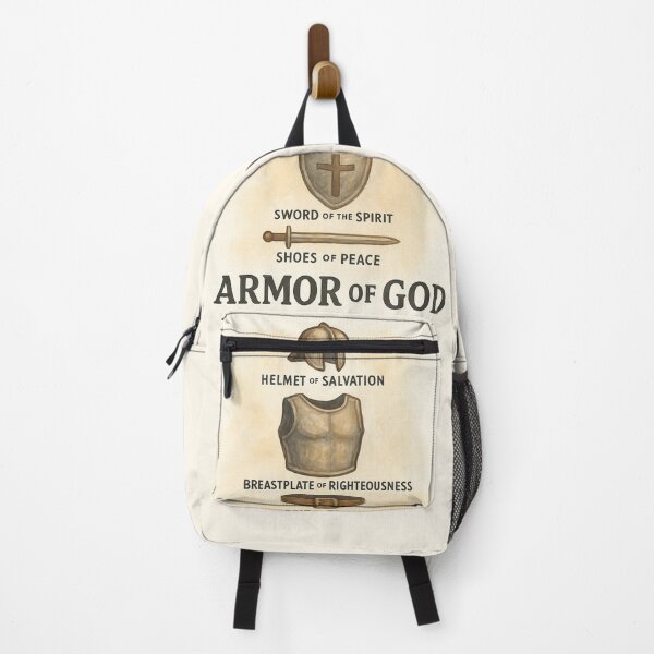 Item preview, Scripture - Ephesians 6 - Armor of God - Spiritual Warfare - Christian Strength designed and sold by Twinkles-n-Tees.