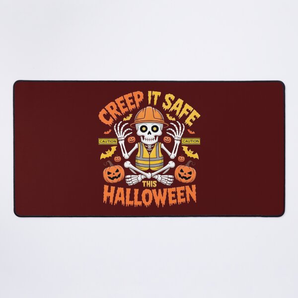 Item preview, Creep It Safe This Halloween Skeleton Safety Design designed and sold by PeteLawliiet.