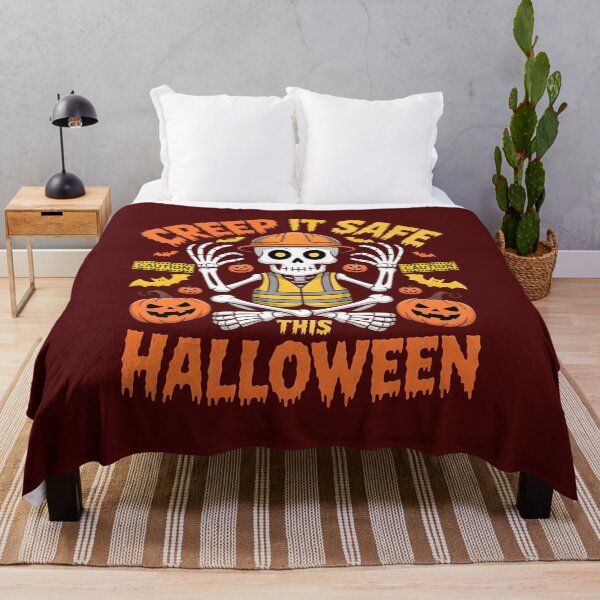 Item preview, Creep It Safe This Halloween Skeleton Safety Design designed and sold by PeteLawliiet.