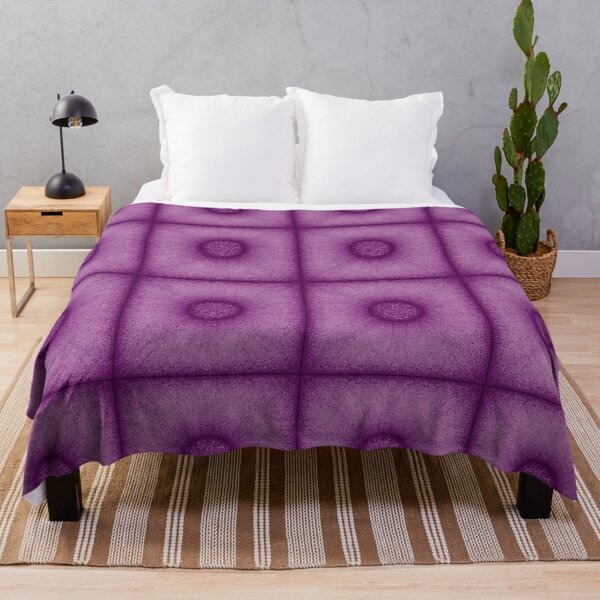 Item preview, Pattern of "Poof" tile in eggplant color designed and sold by Cherevan.