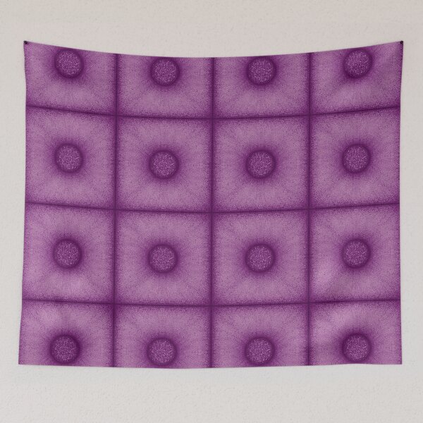 Item preview, Pattern of "Poof" tile in eggplant color designed and sold by Cherevan.