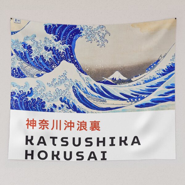 Item preview, The great wave of Kanagawa designed and sold by ComanCalcos.