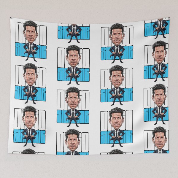 Item preview, Caricature of Diego Simeone Argentine football player and coach designed and sold by vectorlove.