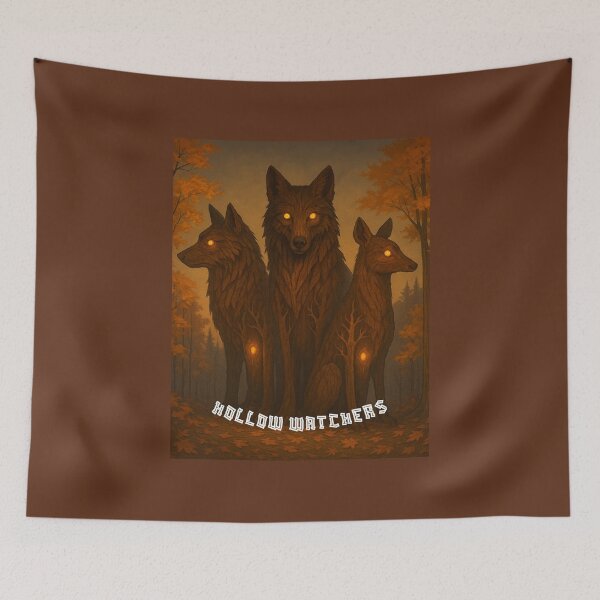 Item preview, Hollow Watchers – Forest Guardians of Autumn designed and sold by GeoWild Designs.