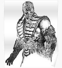subzero drawing posters redbubble