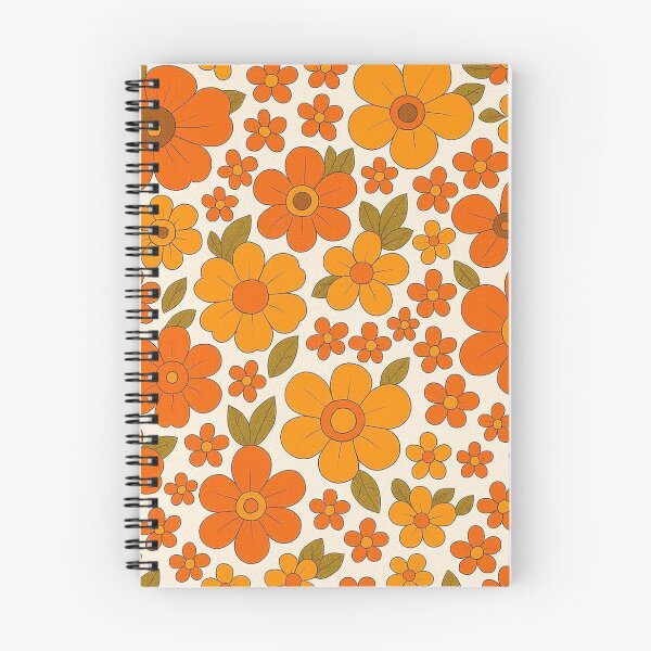 Item preview, Retro 70s Bold Floral Pattern designed and sold by MiLaKK.