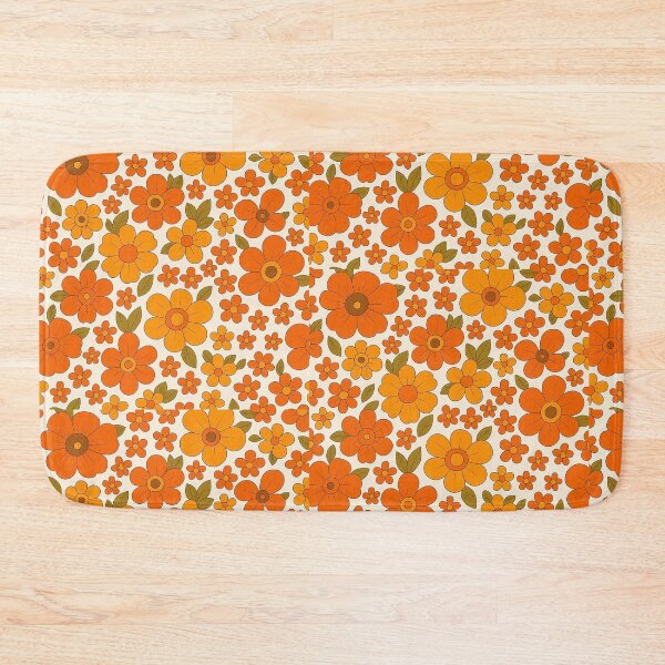 Item preview, Retro 70s Bold Floral Pattern designed and sold by MiLaKK.