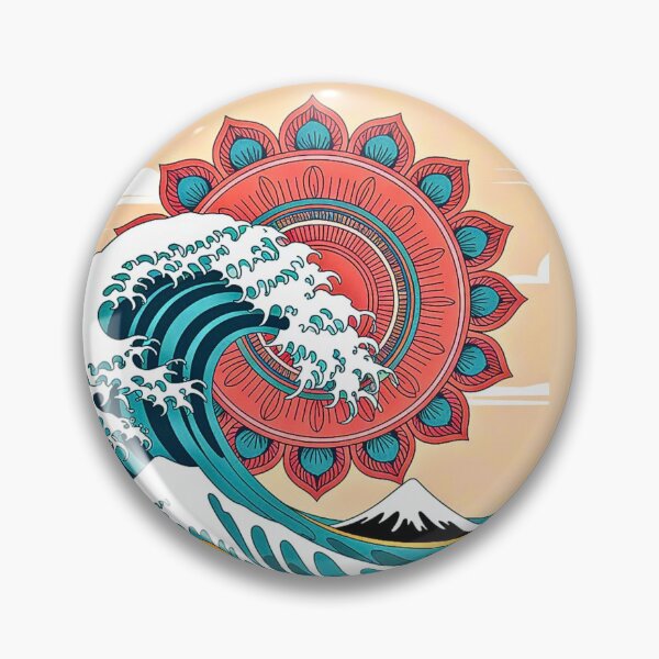 Item preview, Mandala Sun with Wave designed and sold by VibrArtco.