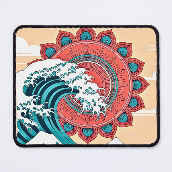 Item preview, Mandala Sun with Wave designed and sold by VibrArtco.